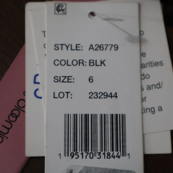 AQUA One Shoulder Fringed Sleeve Sheath Dress Womens 6 Black Formal Holiday NWT - Picture 12 of 16